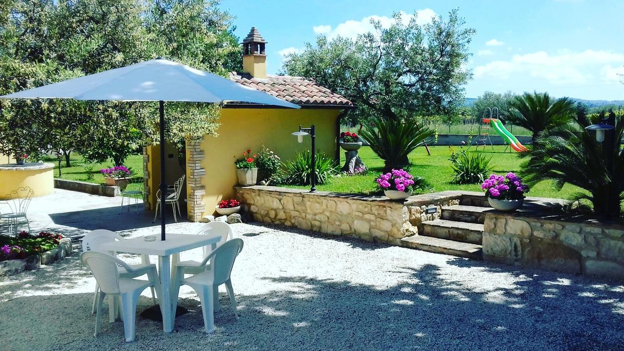 Agriturismo Il Casolare Di Nonno Mario Manoppello ภายนอก รูปภาพ
